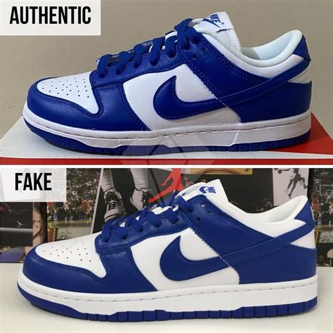 fake vs real unc dunk low shoe leaces|genuine nike dunk.